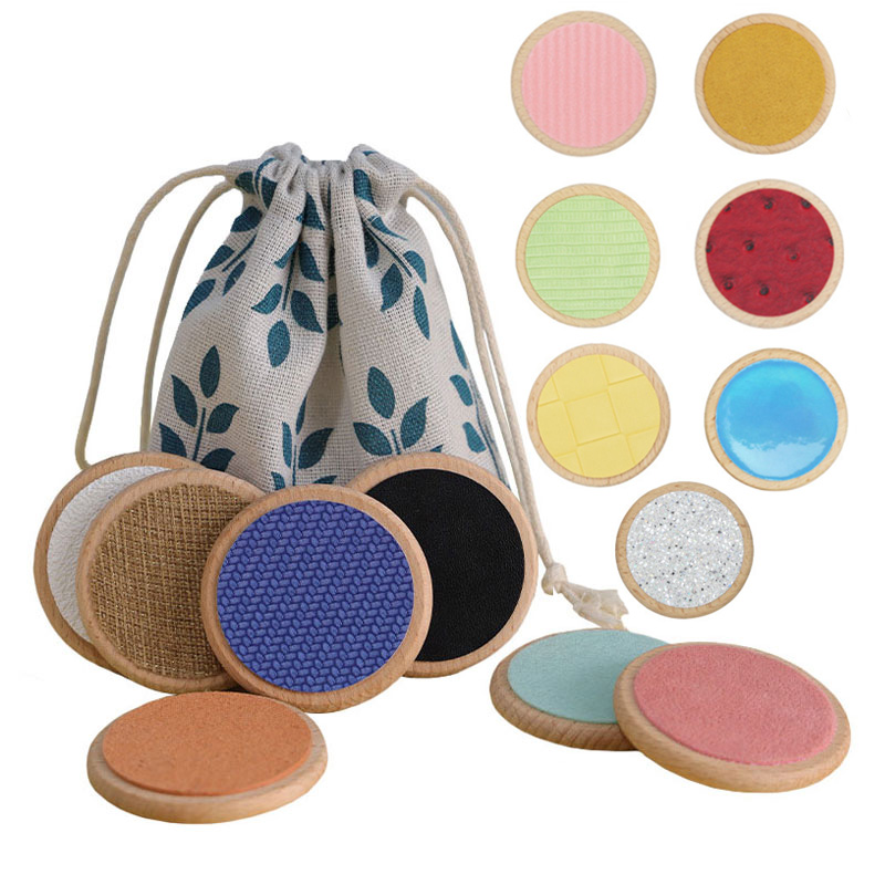 Board Game With Questions - Sensory Toys Tactile Board Matching Game