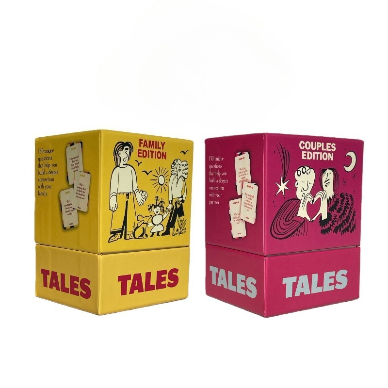 Board Game Unmatched - TALES Communication Question-and-answer Card Couples Dating