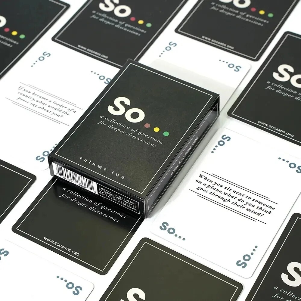 Board Game Question - Cards Board Game Conversation Starter Questions
