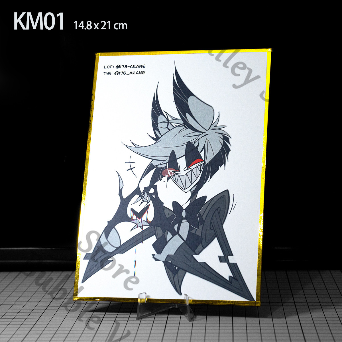 Anime Hazbin Hotel Alastor Luc - đánh giá và giá Board Game Illustration