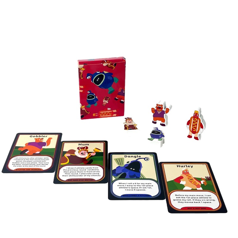 Magical Athlete Board Game DIY - đánh giá và giá Board Game Illustration