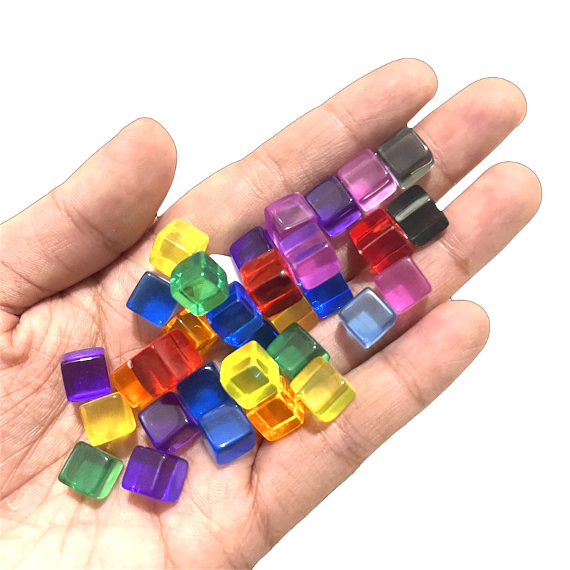 100 Cái/bộ 8Mm 5 Màu Sắc Trong - đánh giá và giá Board Game Illustration