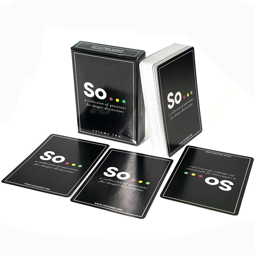 High Quality So Cards Conversa - đánh giá và giá Board Game Question