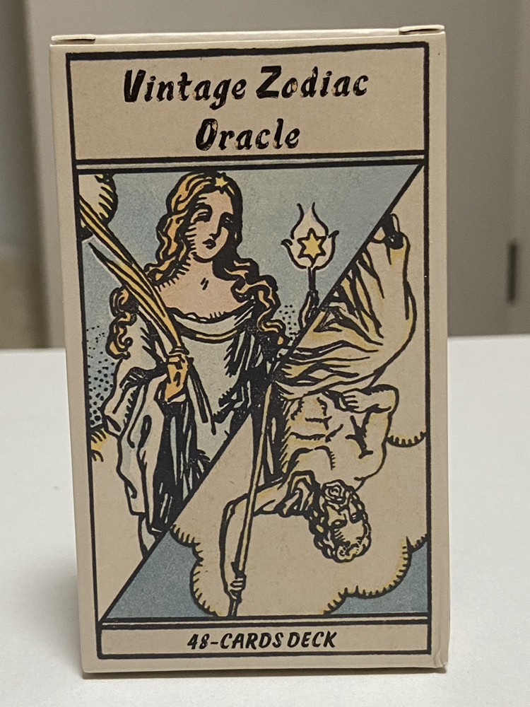 vintage zodiac oracle cards 48 - đánh giá và giá Board Game Vantage