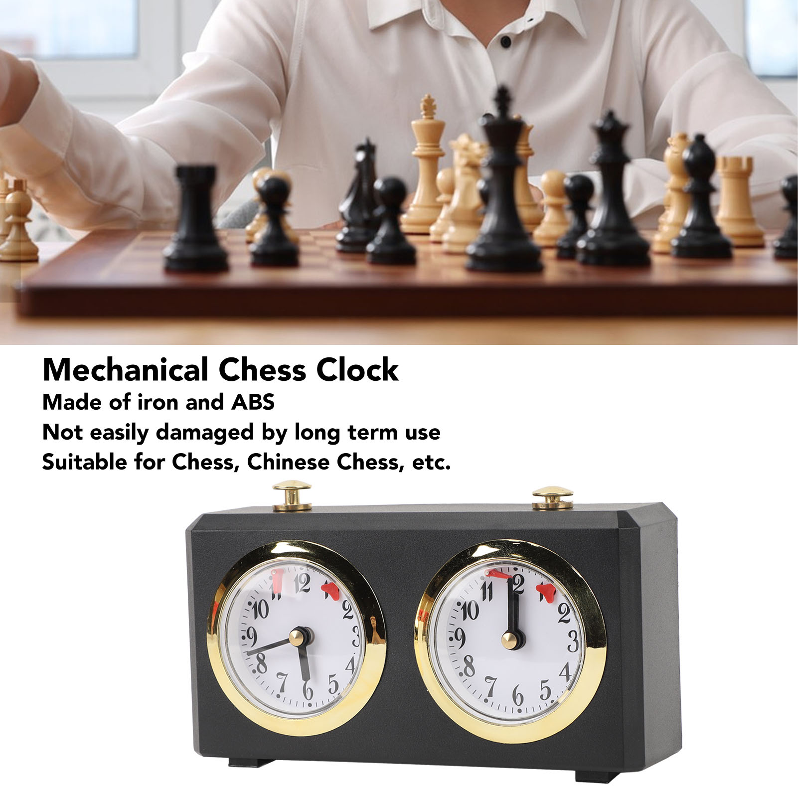 Analog Chess Clock Reduce Pres - đánh giá và giá Board Game Vantage