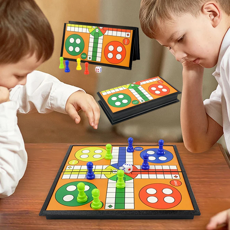 Portable Ludo Chess Backgammon - đánh giá và giá Board Game Vantage