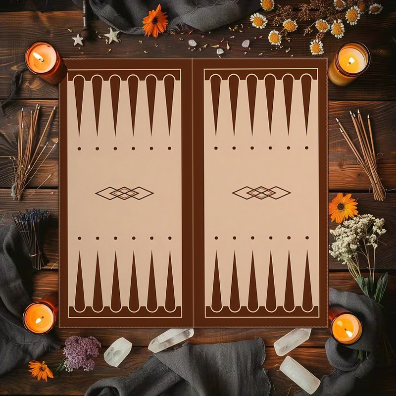 1pc Brown Backgammon Board Pri - đánh giá và giá Board Game Vantage
