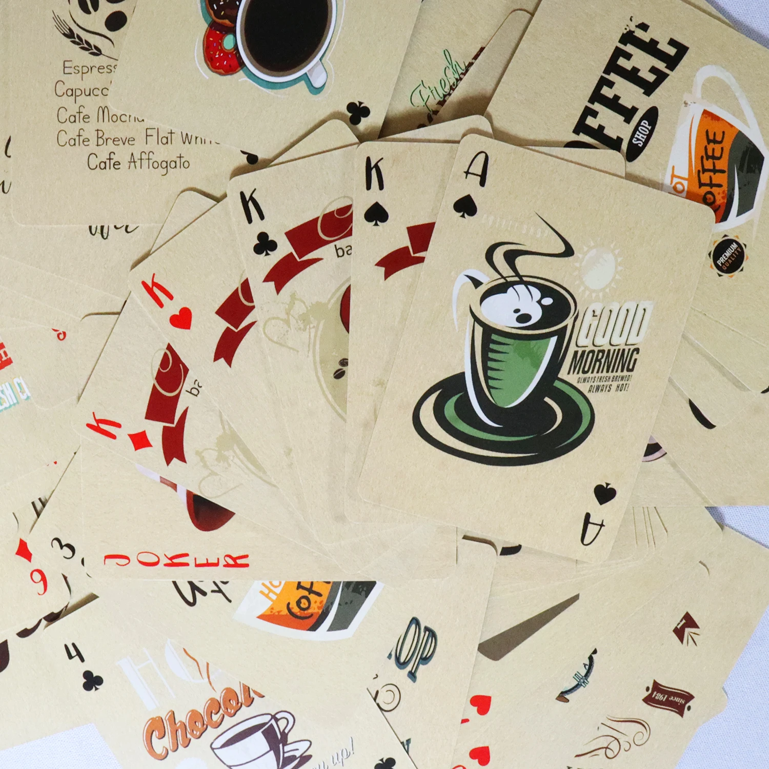 Coffee Paper Playing Cards Vin - đánh giá và giá Board Game Vantage