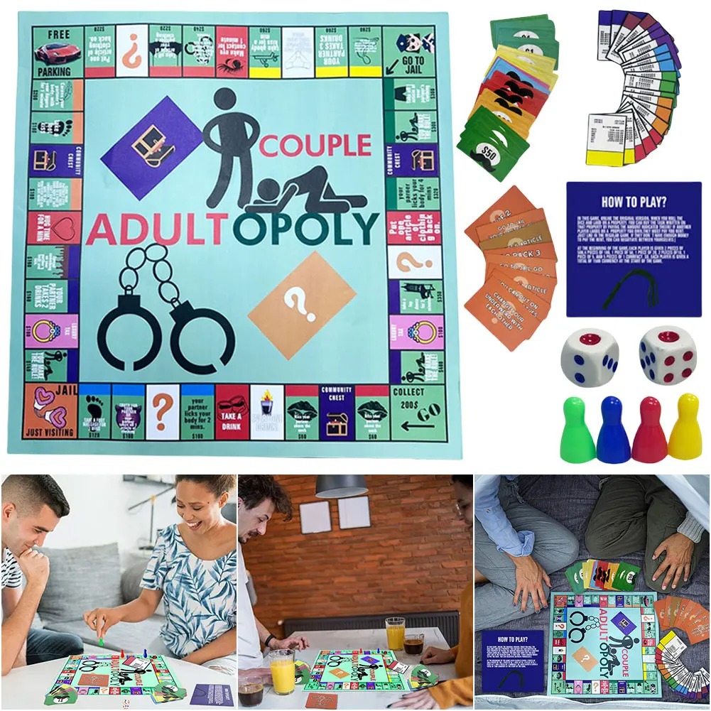 ！！Adultopoly Board Game Couple - đánh giá và giá Board Game Unmatched