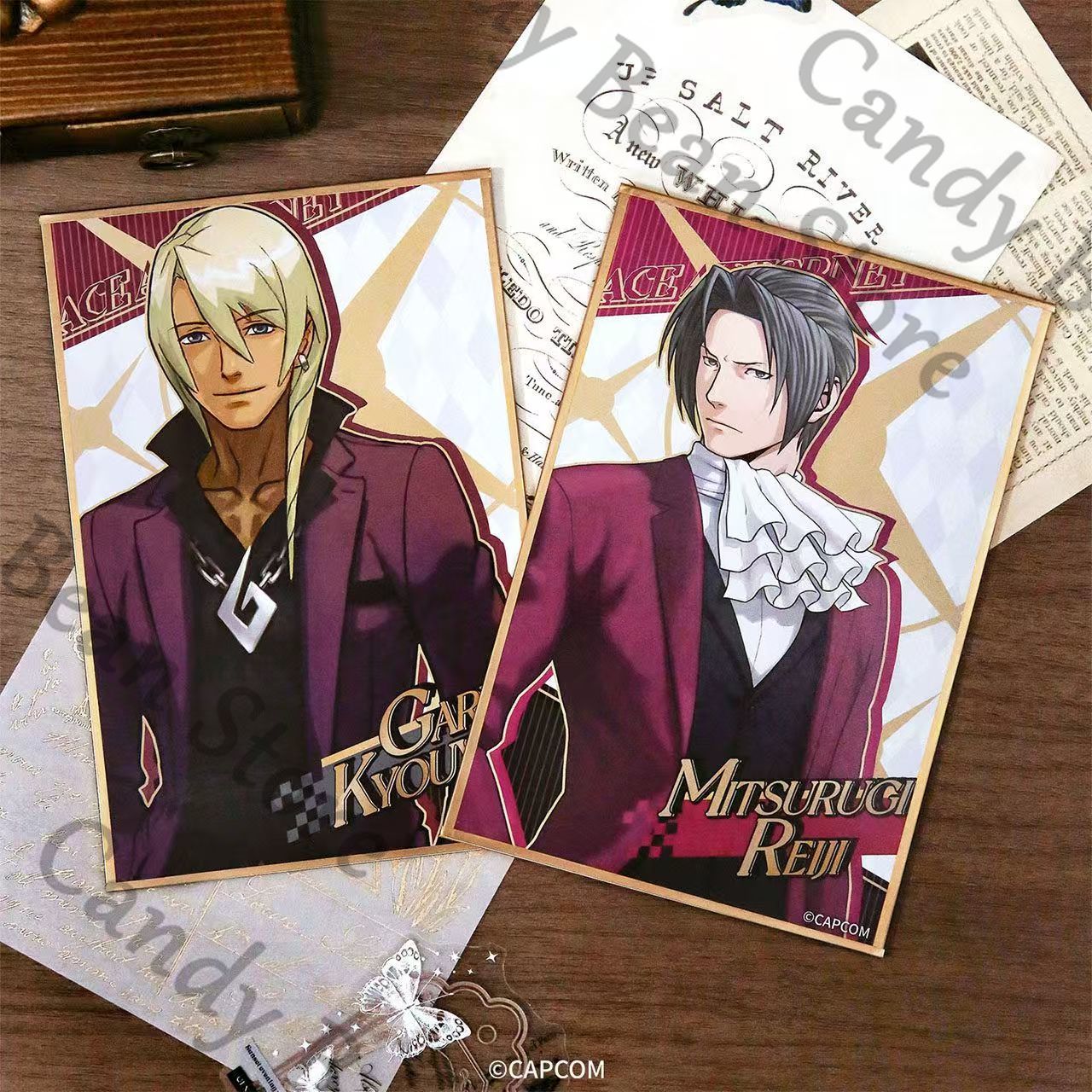 Genuine Anime Ace Attorney Mil - đánh giá và giá Board Game Illustration