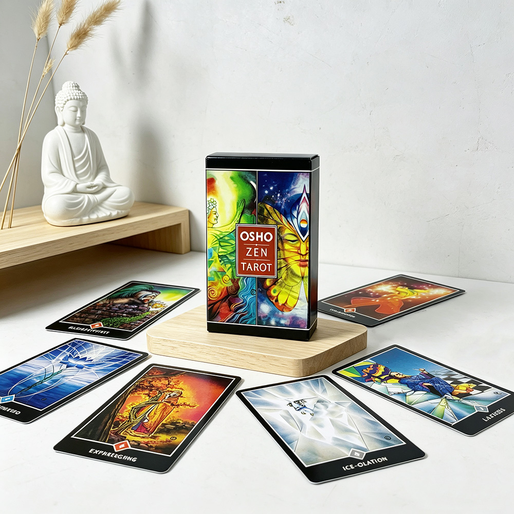 Osho Zen Tarot Cards 79Pcs Eng - đánh giá và giá Board Game Zen