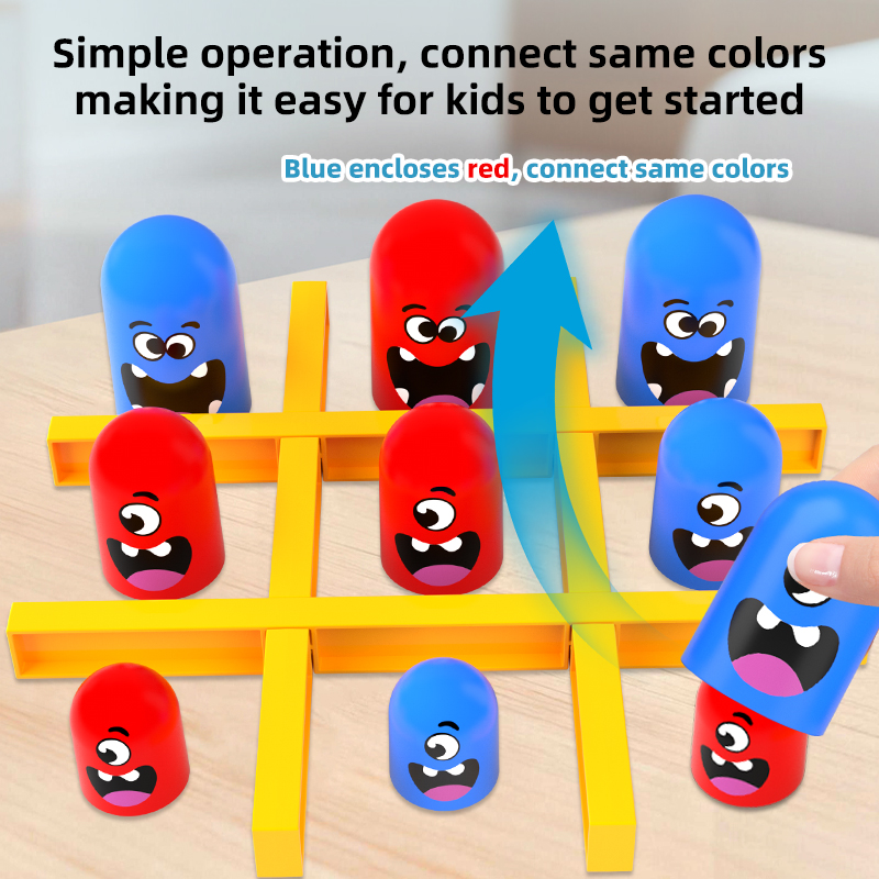 Tic-Tac-Toe Eat-and-Be-Sized S - đánh giá và giá Board Game With Questions