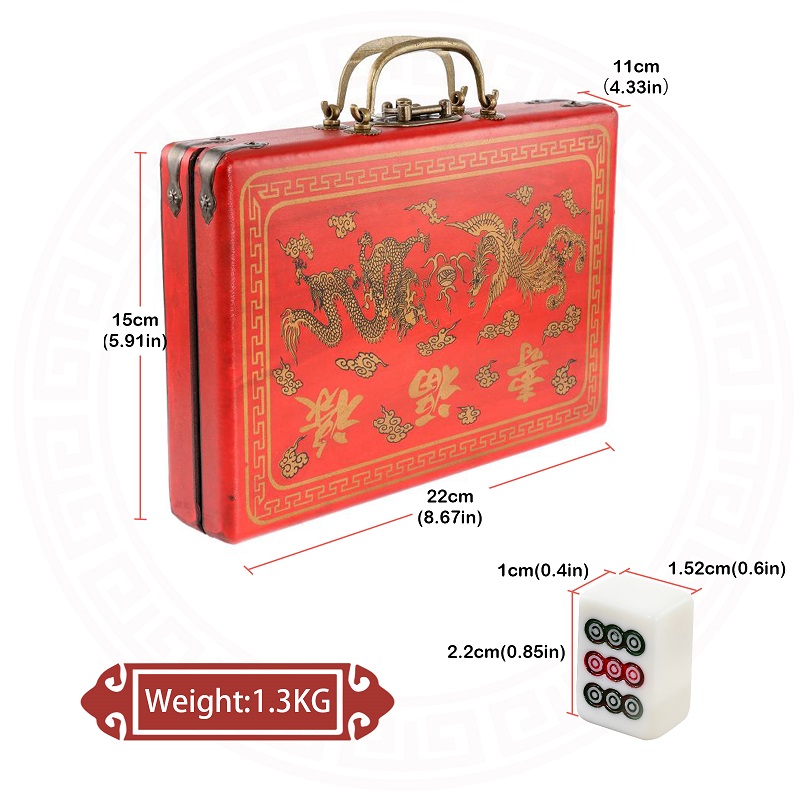 Mah-Jong 144 Tiles Chinese Num - đánh giá và giá Board Game Vantage